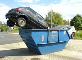 Don't Upset the Bin Men - Funny rubbish notice