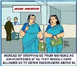 Air India Cartoon