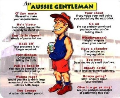 An Aussie gentleman