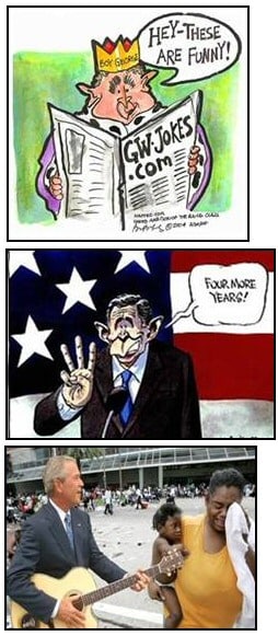 George Bush Cartoon