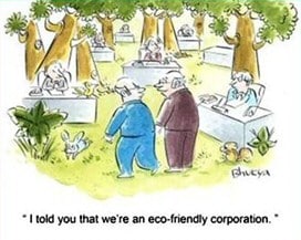 eco friendly cartoon