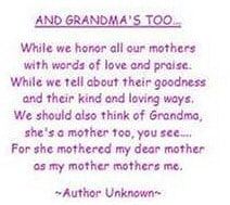 Grandma day Poem