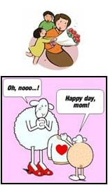 Mothers day cartoons